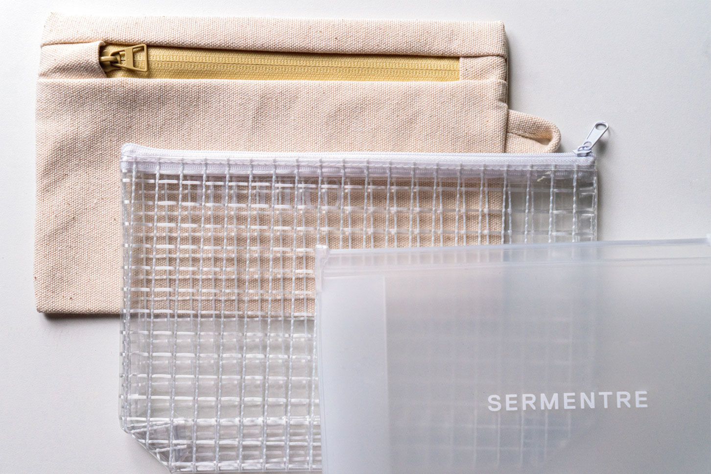 Sermen - Pochette con manico e zip