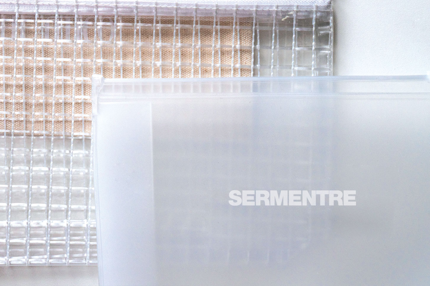Sermen - Pochette con manico e zip